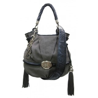 Vente Sac Lancel Brigitte Bardot Alcantara Fumée